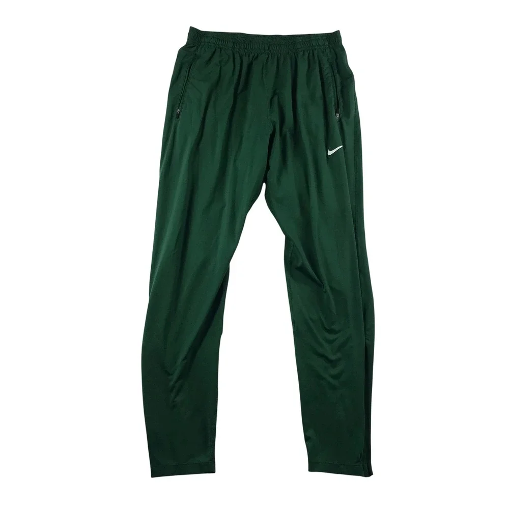 Nike Mens Dri-FIT Tapered Training Pants Green AJ3638-341 Large